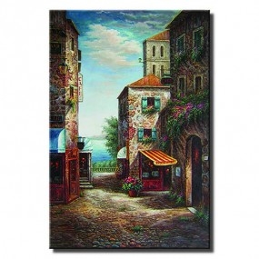 Tranh in Canvas sơn dầu